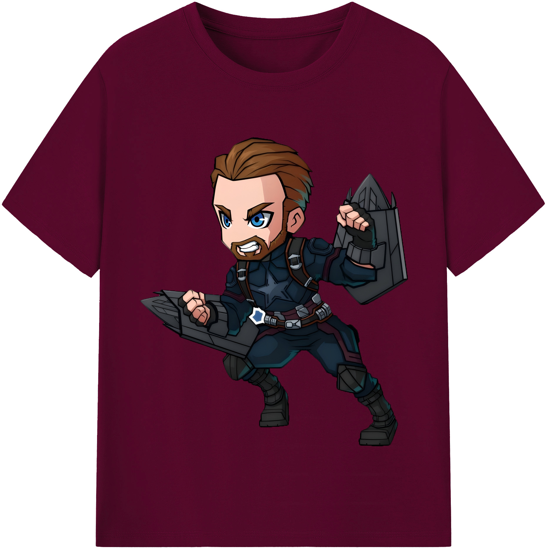 （画像用） アベンジャーズ The Avengers レディースカジュアルプリントTシャツ（綿100％）
